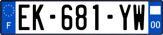 EK-681-YW
