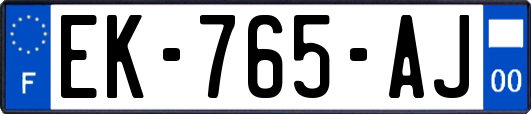 EK-765-AJ