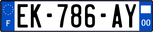 EK-786-AY