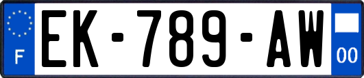 EK-789-AW