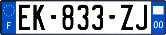 EK-833-ZJ