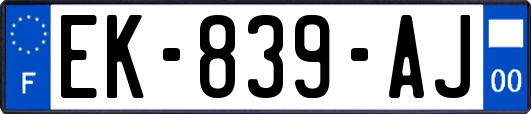 EK-839-AJ