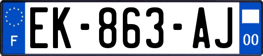 EK-863-AJ