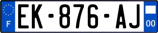 EK-876-AJ