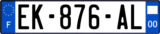 EK-876-AL