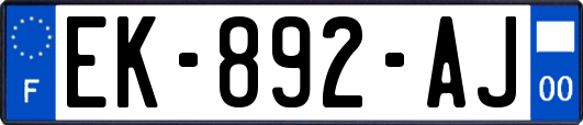 EK-892-AJ