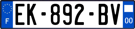 EK-892-BV