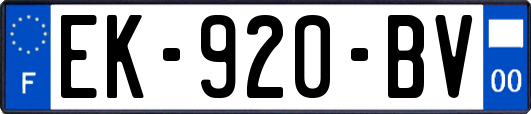EK-920-BV