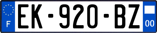 EK-920-BZ