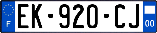 EK-920-CJ