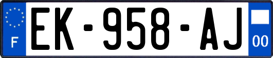 EK-958-AJ