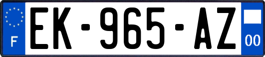 EK-965-AZ