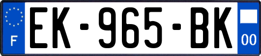 EK-965-BK