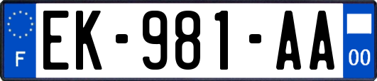 EK-981-AA