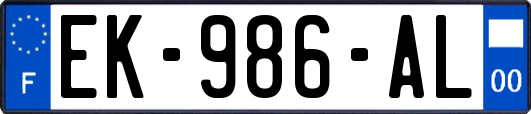 EK-986-AL