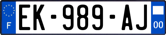 EK-989-AJ