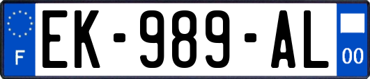 EK-989-AL