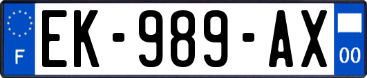 EK-989-AX