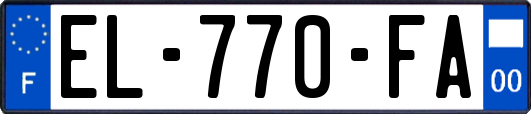 EL-770-FA