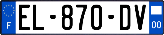 EL-870-DV