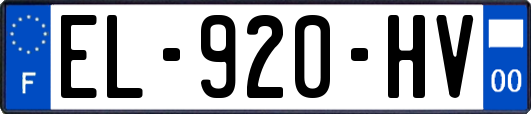 EL-920-HV