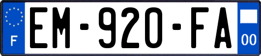 EM-920-FA