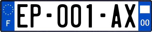 EP-001-AX