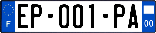 EP-001-PA