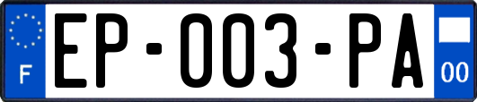 EP-003-PA