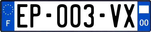 EP-003-VX