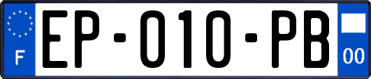 EP-010-PB