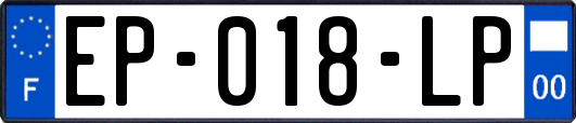 EP-018-LP