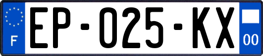 EP-025-KX