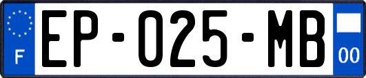 EP-025-MB