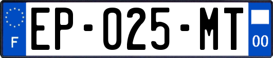 EP-025-MT