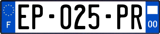 EP-025-PR