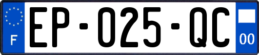 EP-025-QC