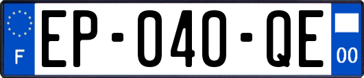 EP-040-QE