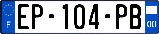 EP-104-PB