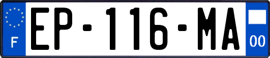 EP-116-MA