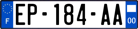 EP-184-AA