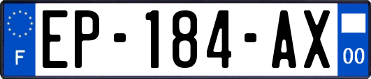 EP-184-AX