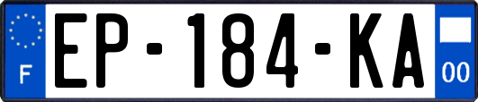 EP-184-KA