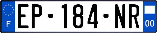 EP-184-NR