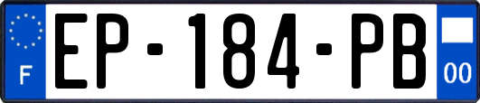 EP-184-PB
