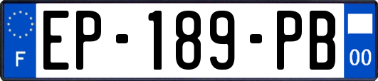 EP-189-PB