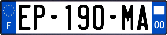 EP-190-MA