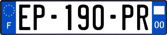 EP-190-PR