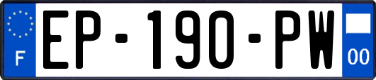 EP-190-PW