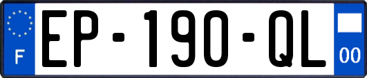 EP-190-QL